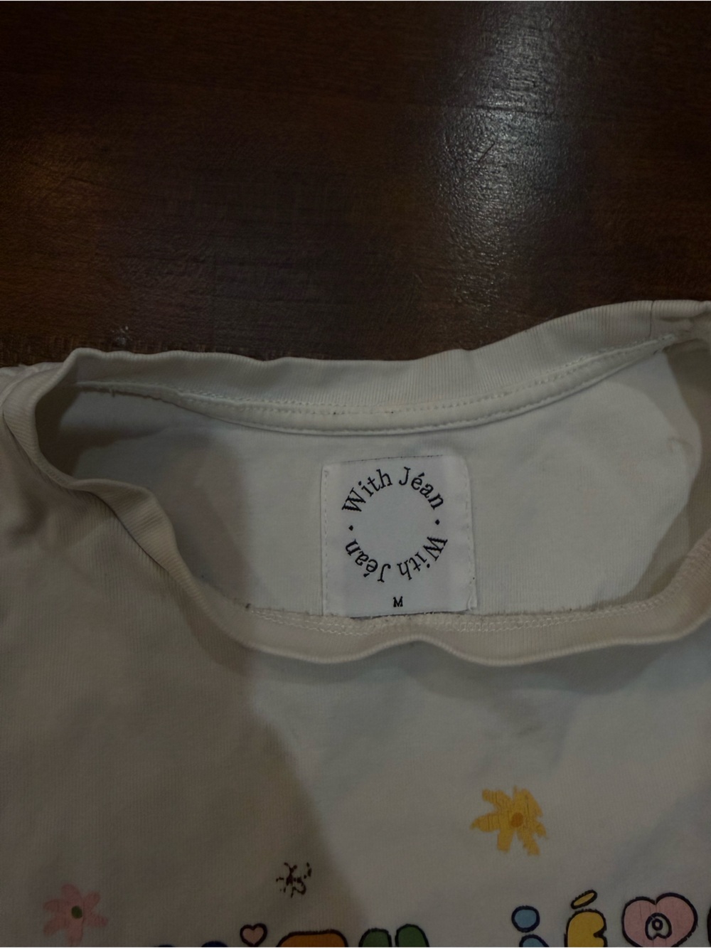 With Jean Cropped Tee - Picture 4 of 5